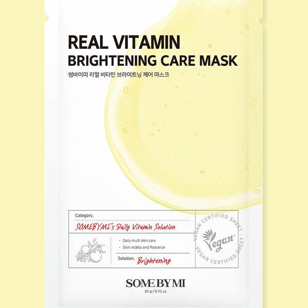 SOME BY MI Real Vitamin Brightening Care Mask 20g