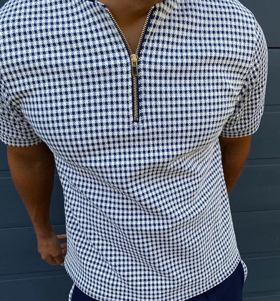 Summer New Style Printed Men's Polo Shirts Fashion Casual Business Men's Short Sleeves