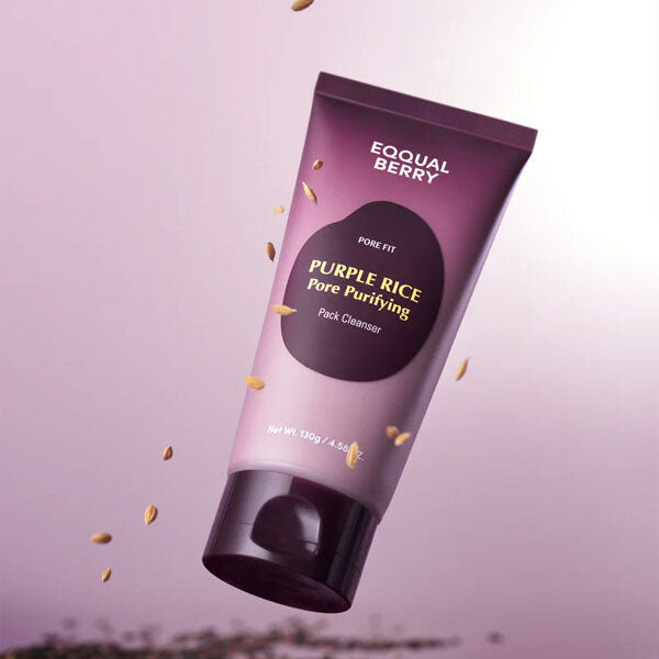 Eqqualberry Purple Rice Pore Purifying Pack Cleanser 130g