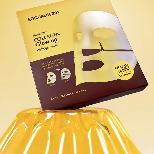 Eqqualberry Collagen Glow up Hydrogel Mask